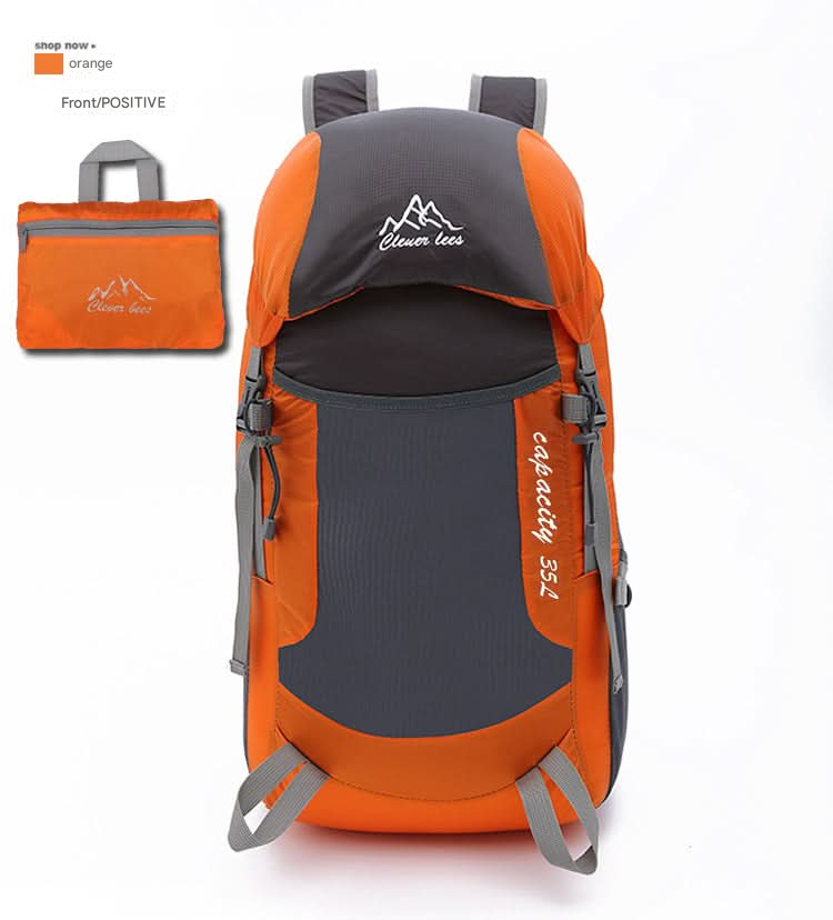 CLEVER BEES Waterproof, Compact Daypack for Hiking & Outdoor Adventure